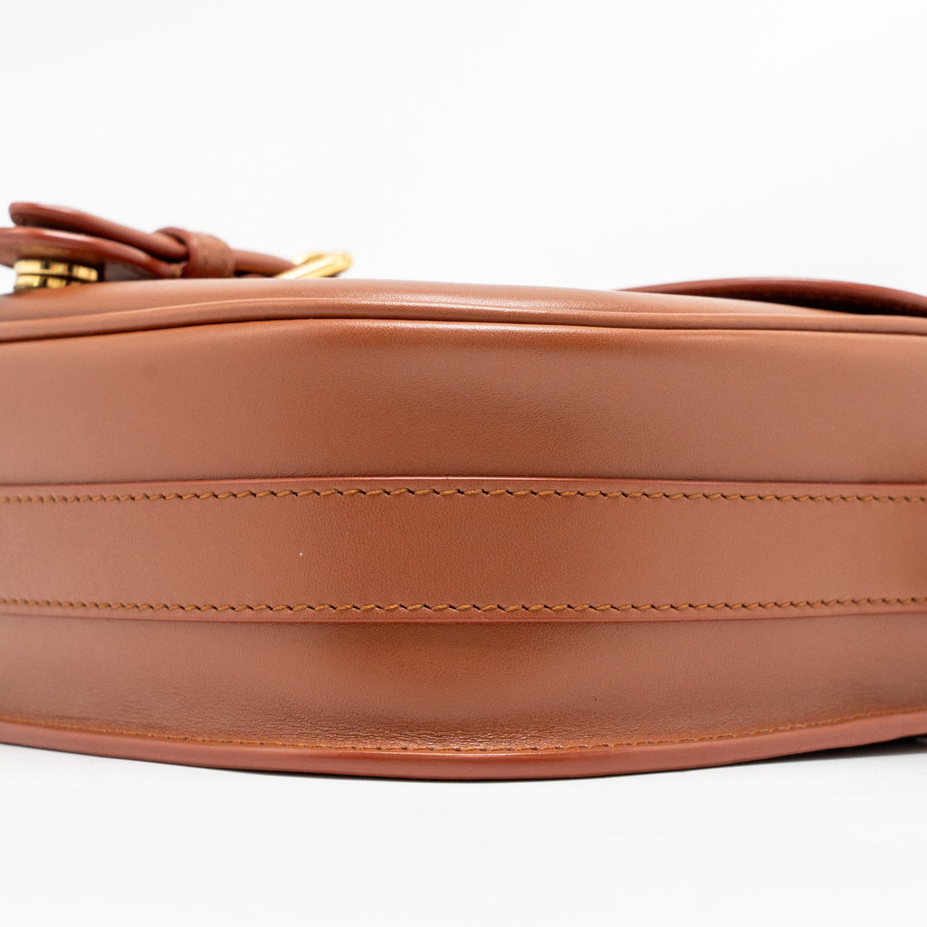 DIOR MEDIUM DIOR BOBBY BAG CALFSKIN DARK TAN GHW