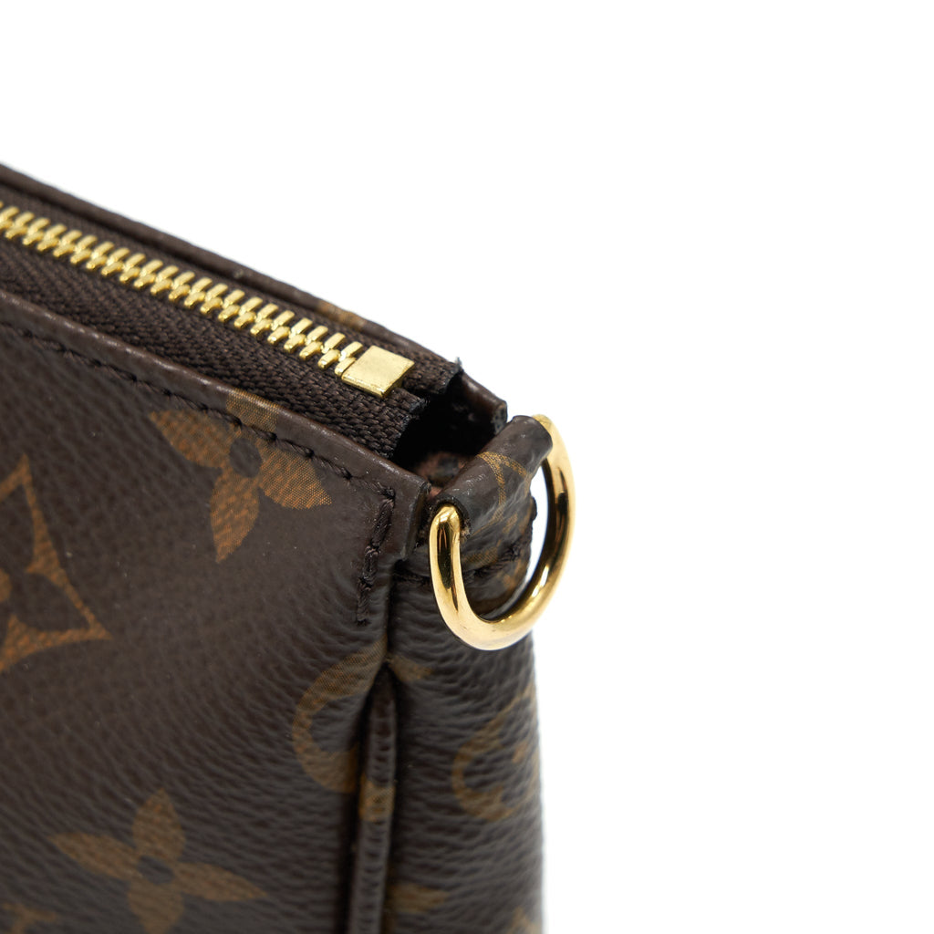 LOUIS VUITTON MULTI POCHETTE ACCESSORIES KHAKI STRAP