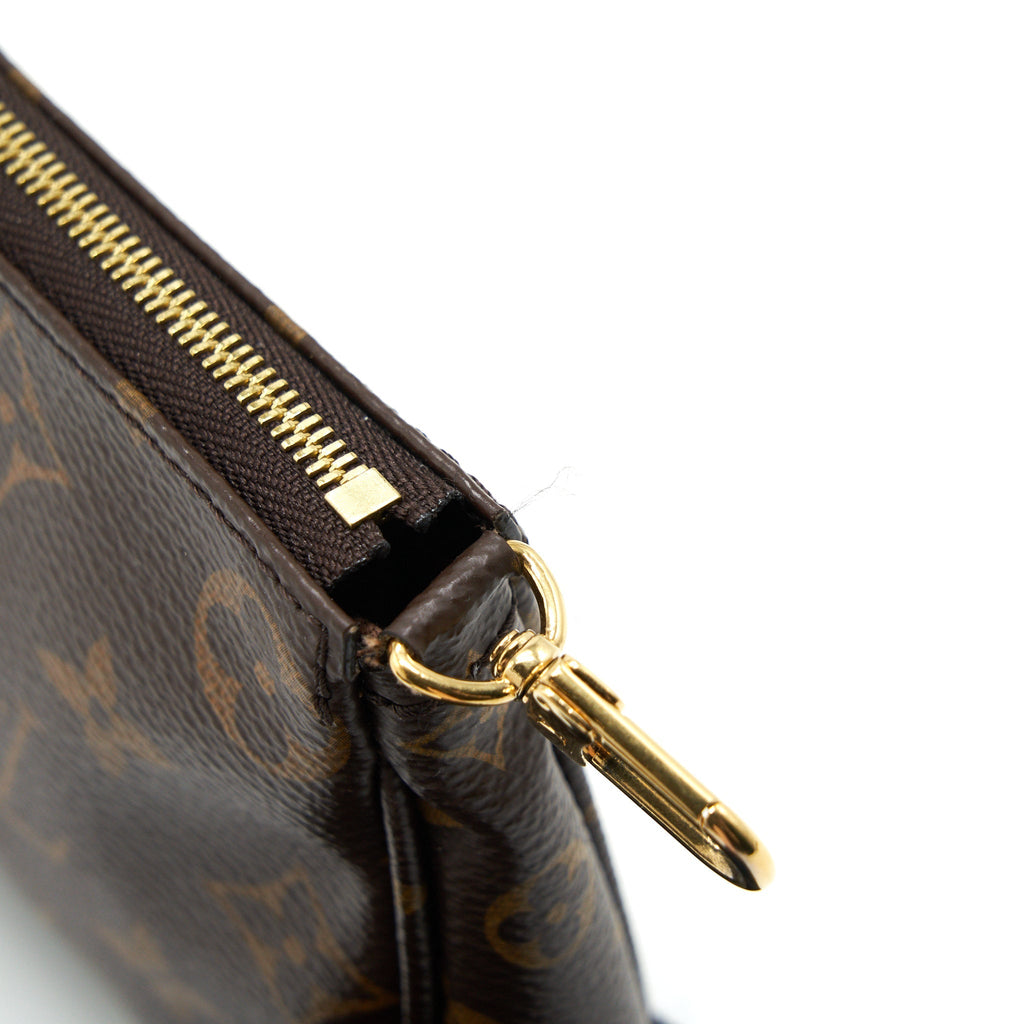 LOUIS VUITTON MULTI POCHETTE ACCESSORIES KHAKI STRAP