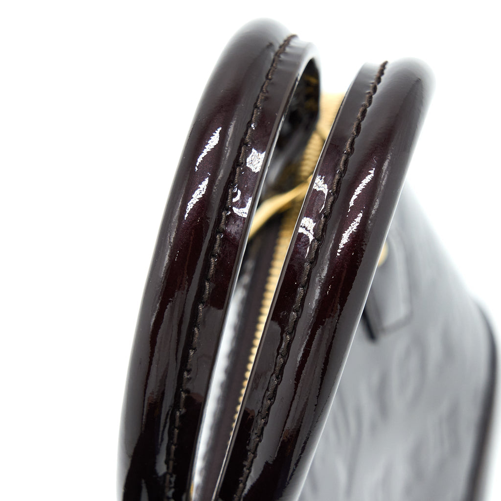 LOUIS VUITTON ALMA BB MONOGRAM PATENT AMATANTE GHW