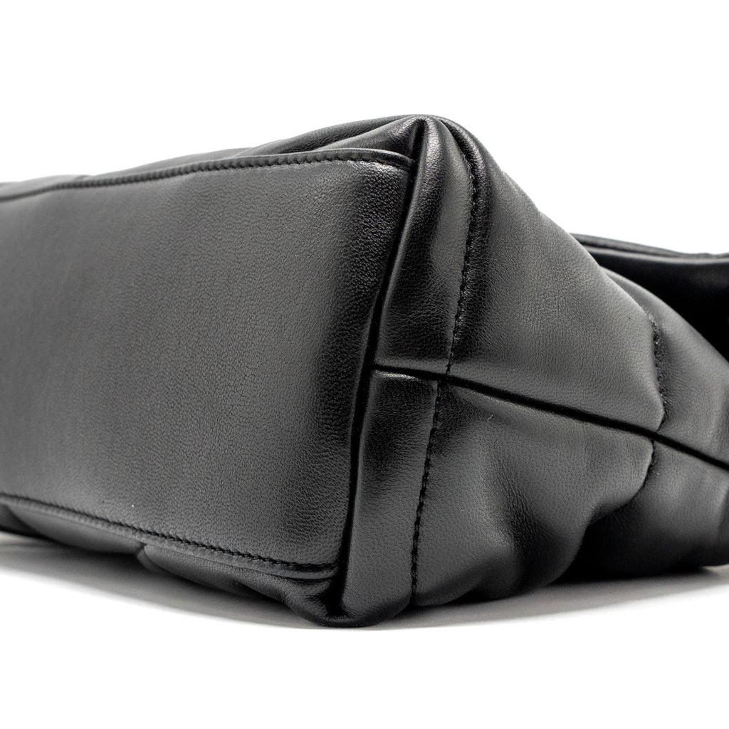 SAINT LAURENT/YSL SMALL PUFFER BAG NAPPA BLACK MULTICOLOUR HARDWARE