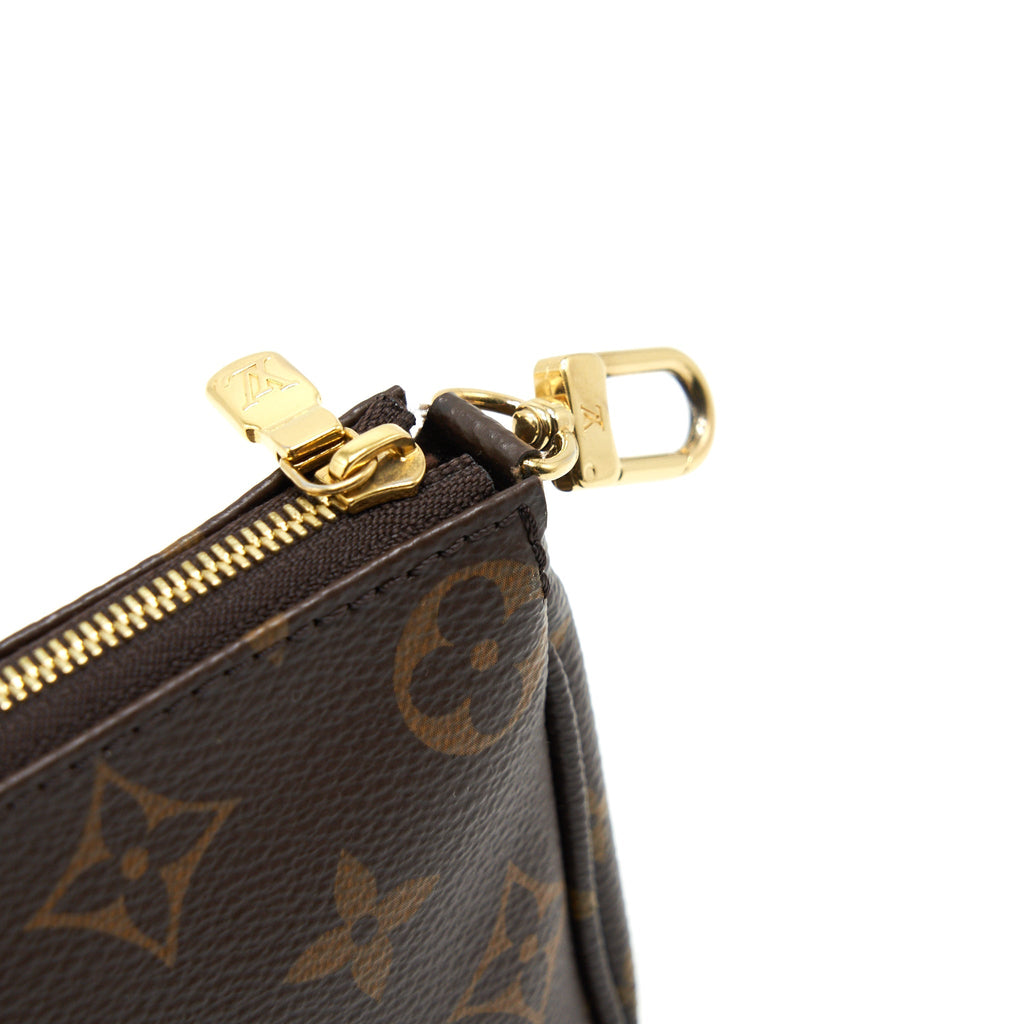 LOUIS VUITTON MULTI POCHETTE ACCESSORIES KHAKI STRAP