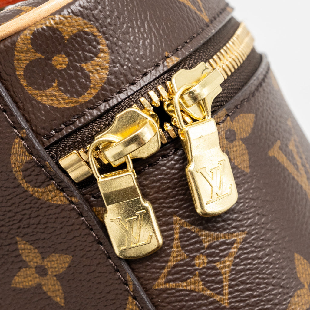LOUIS VUITTON NICE NANO VANITY MONOGRAM CANVAS GHW