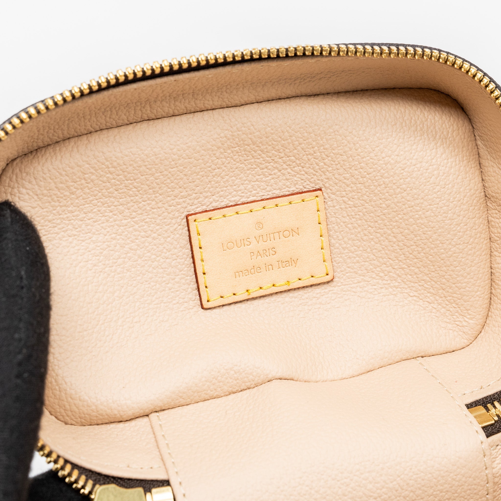 LOUIS VUITTON NICE NANO VANITY MONOGRAM CANVAS GHW
