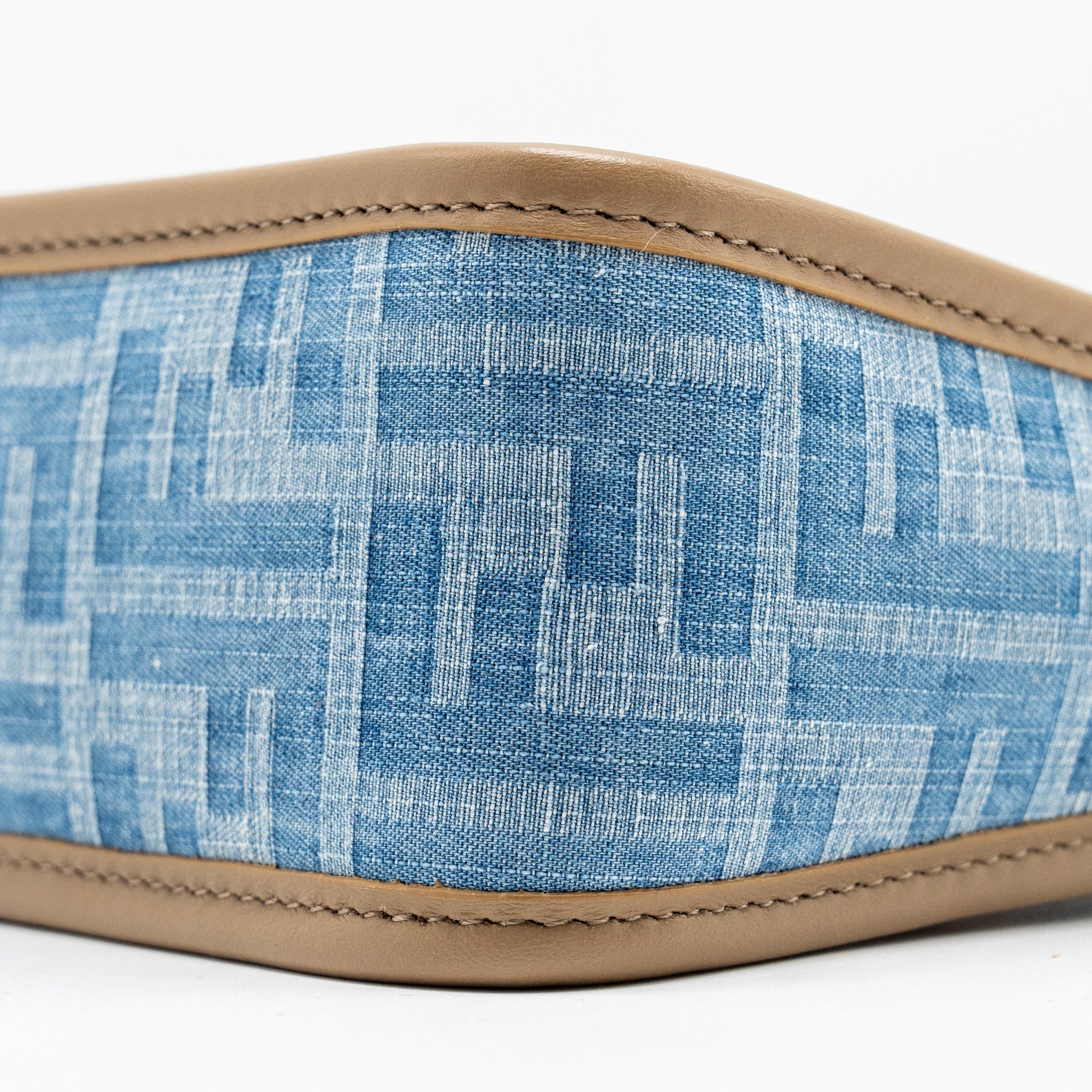 FENDI MINI FENDESSENCE BAG DENIM BLUE GHW