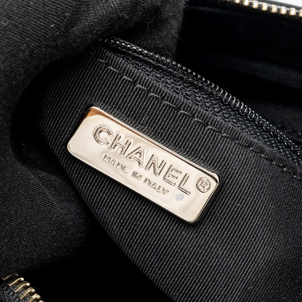 CHANEL SMALL GABRIELLE HOBO BAG LIMITED EDITION SEQUINS BLACK/GOLD MULTICOLOURED HARDWARE