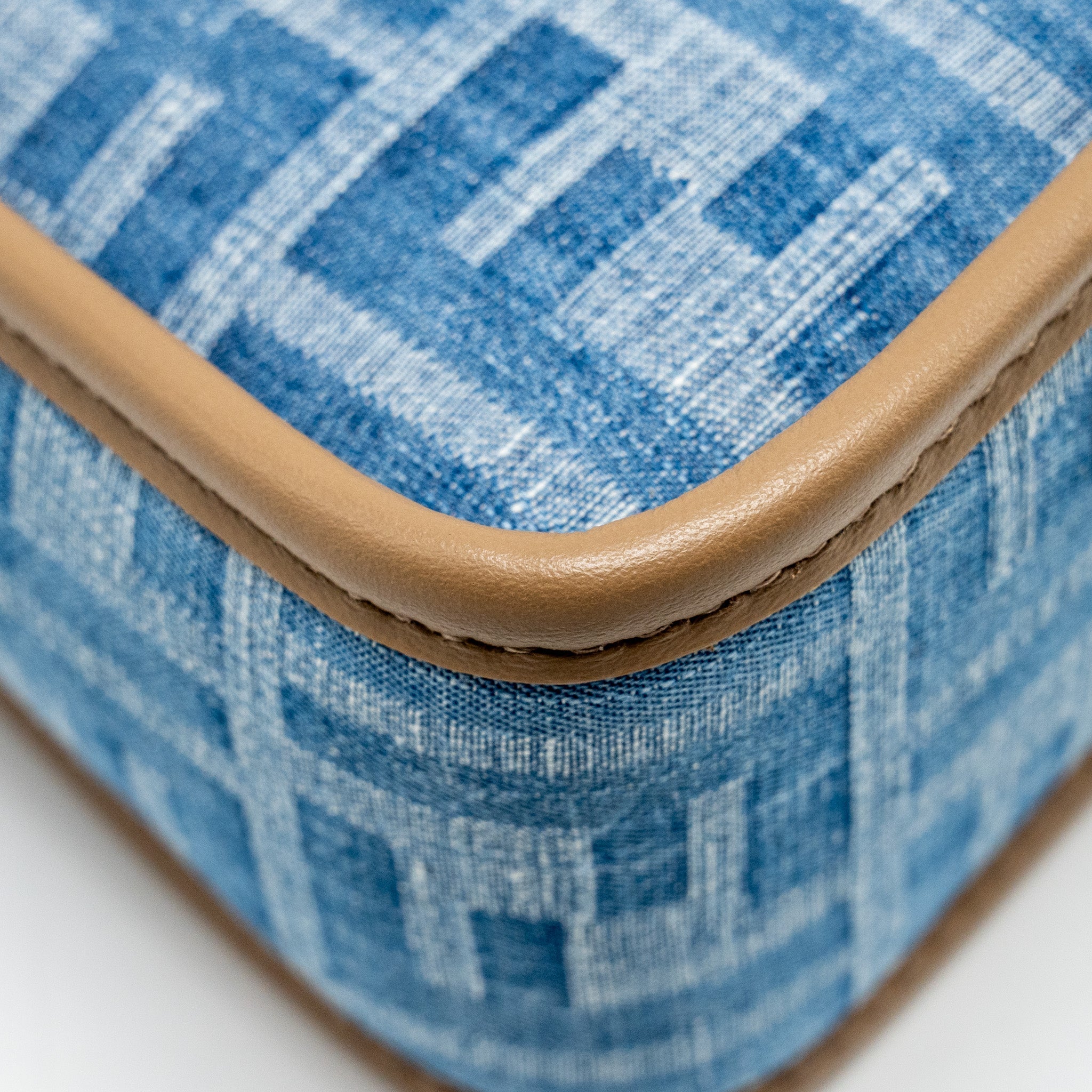 FENDI MINI FENDESSENCE BAG DENIM BLUE GHW