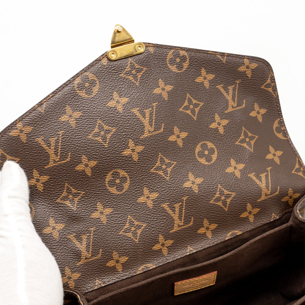 LOUIS VUITTON POCHETTE METIS MONOGRAM CANVAS GHW