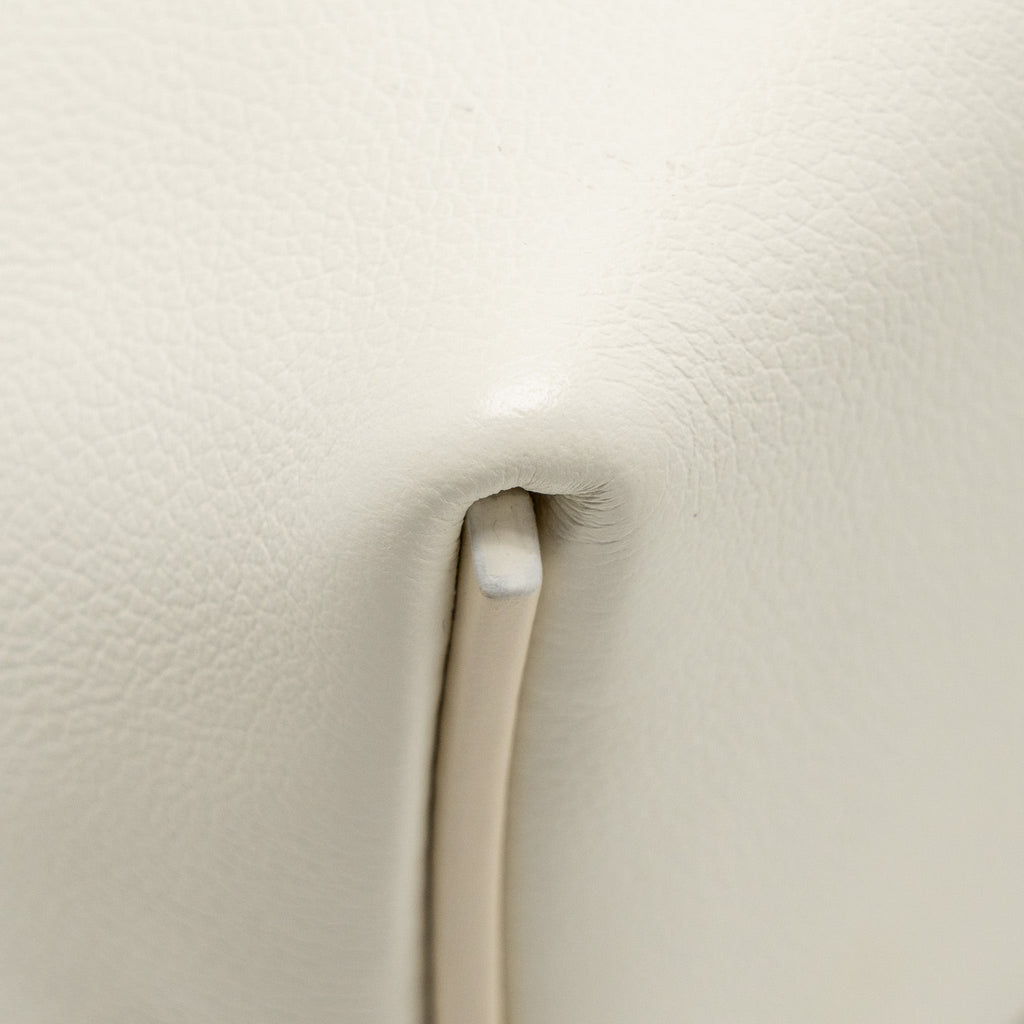 HERMES MINI 2424 24/24-21 BAG EVERCOLOR/SWIFT BLANC / NATA GHW