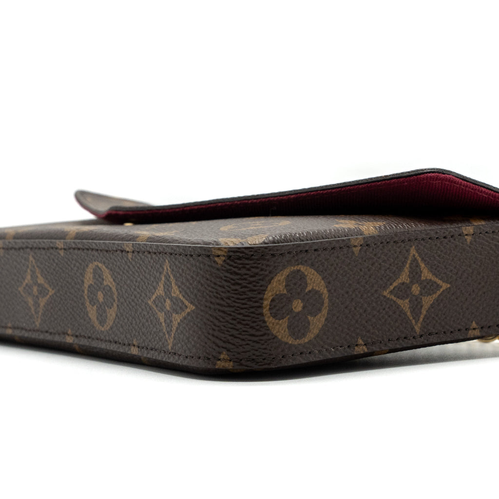 LOUIS VUITTON FELICIE POCHETTE MONOGRAM CANVAS GHW