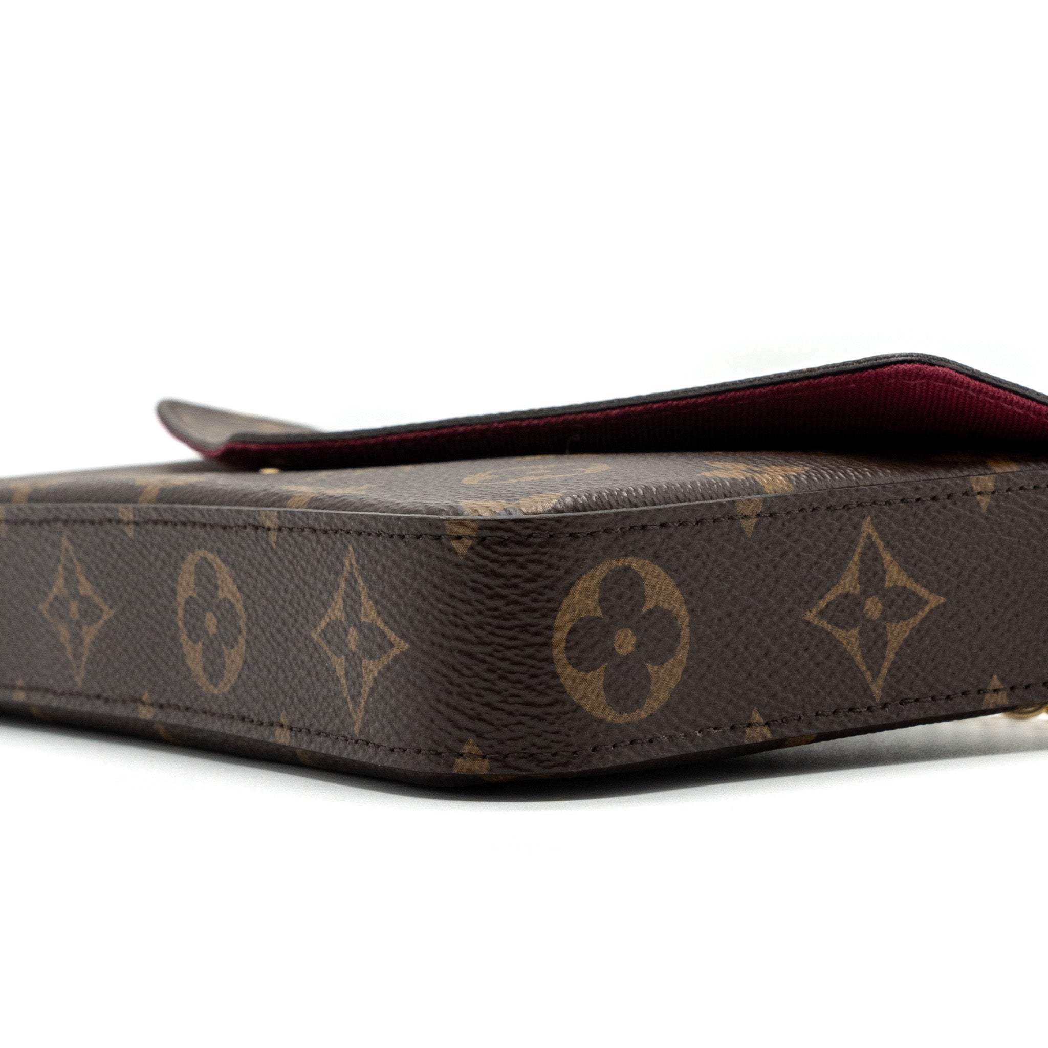 LOUIS VUITTON FELICIE POCHETTE MONOGRAM CANVAS GHW