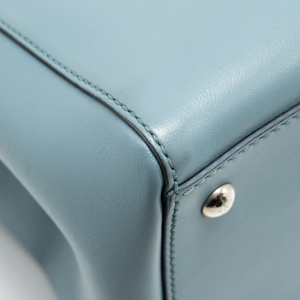 FENDI DOTCOM BAG CALFSKIN BLUE SHW