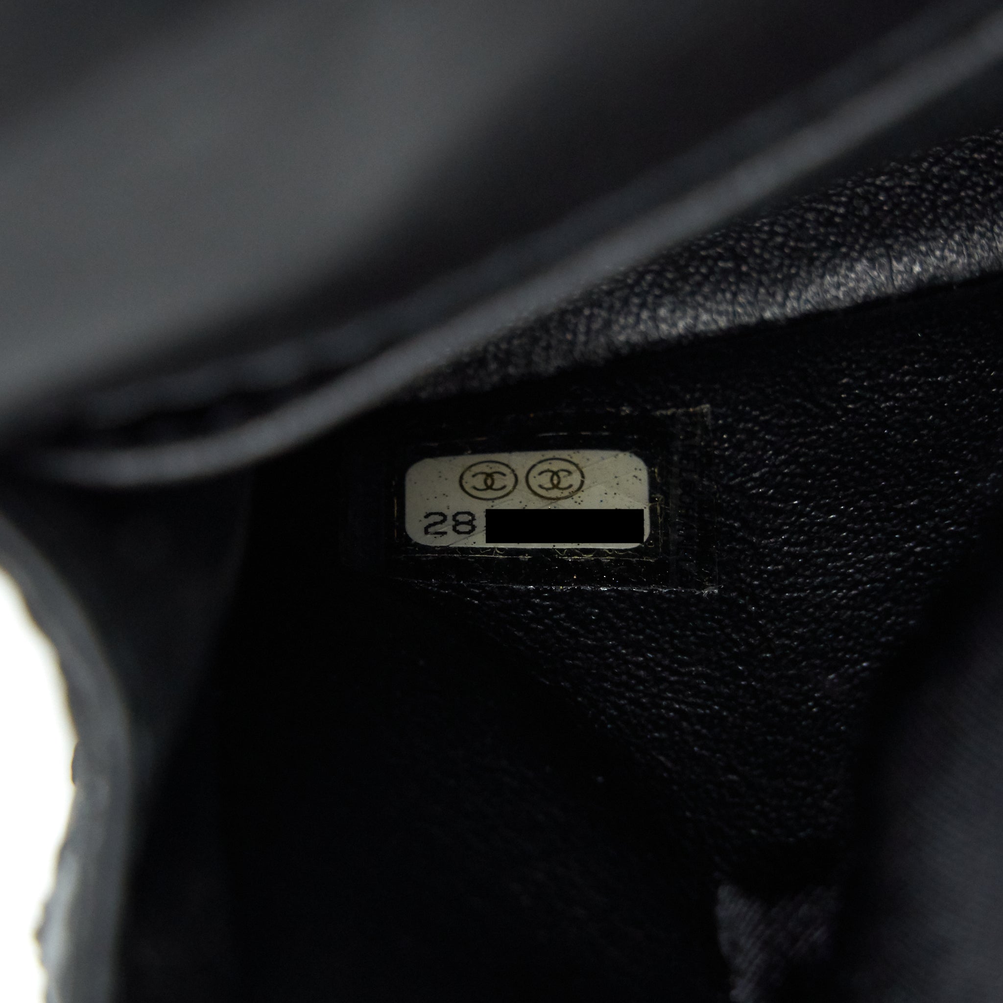 CHANEL 2.55 WAIST BAG IN BLACK GHW