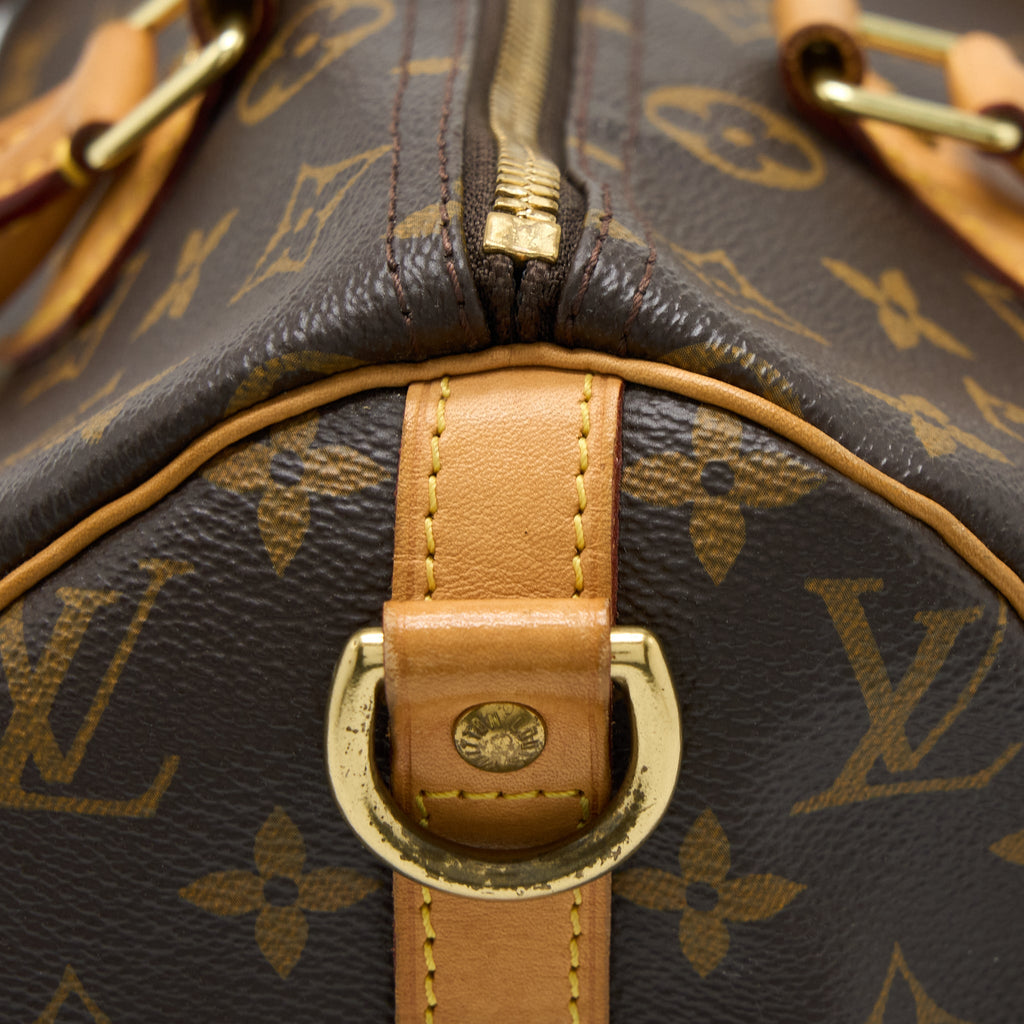LOUIS VUITTON SPEEDY BANDOULIERE 30 MONOGRAM CANVAS GHW