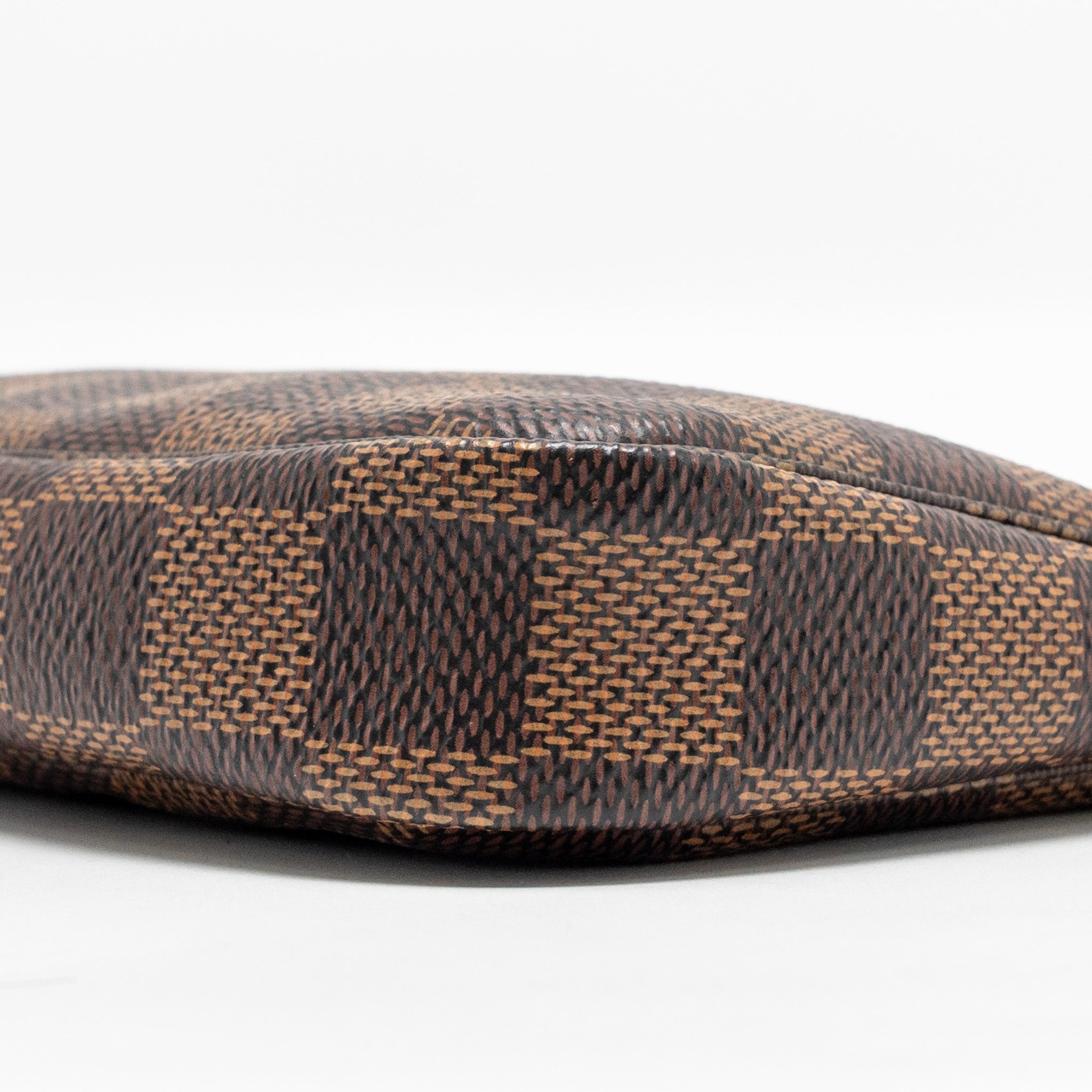 LOUIS VUITTON MINI POCHETTE ACCESSORIES DAMIER EBENE CANVAS GHW