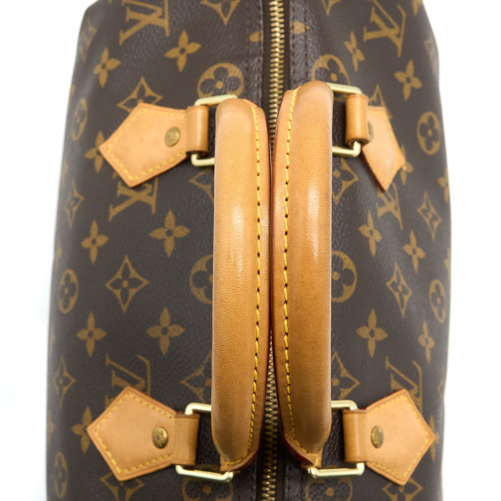 LOUIS VUITTON SPEEDY BANDOULIERE 30 MONOGRAM CANVAS GHW