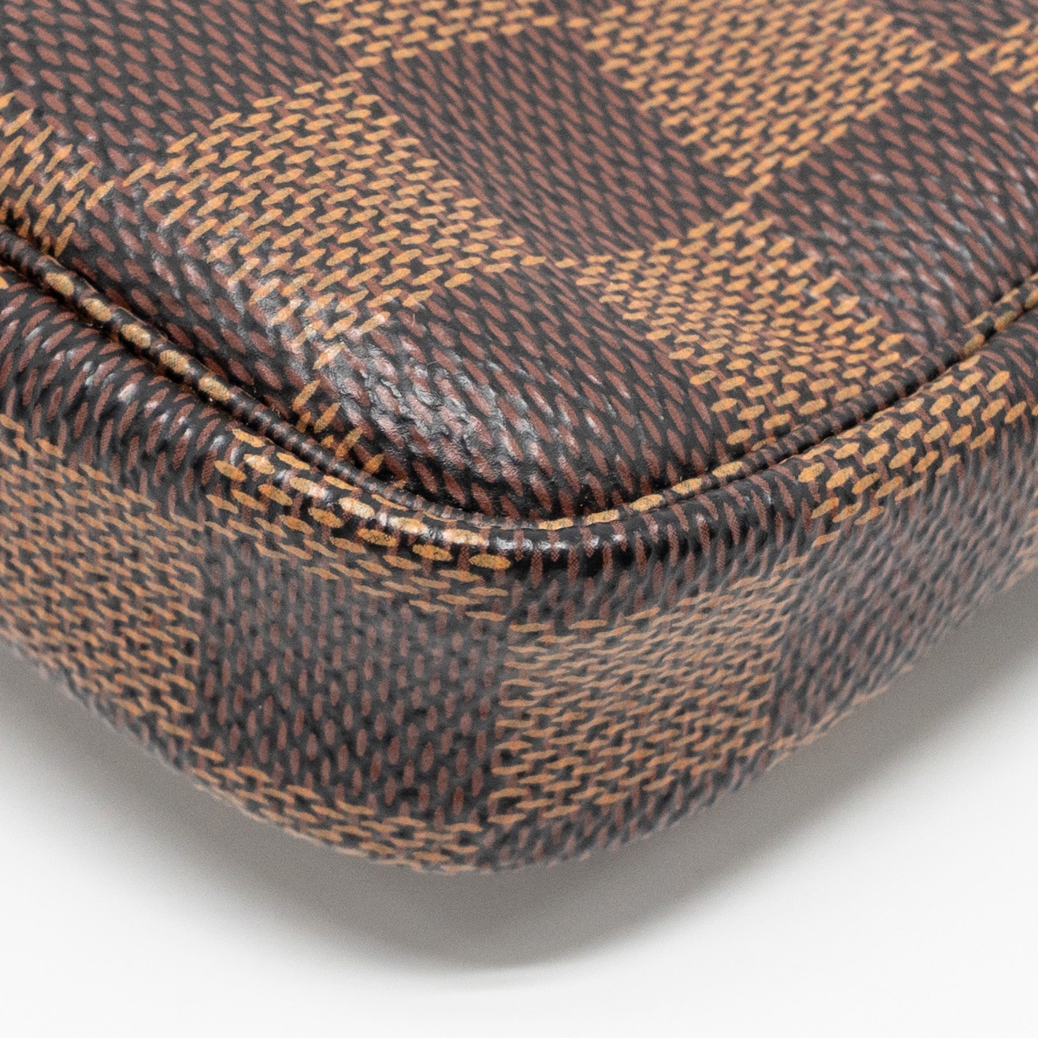 LOUIS VUITTON MINI POCHETTE ACCESSORIES DAMIER EBENE CANVAS GHW