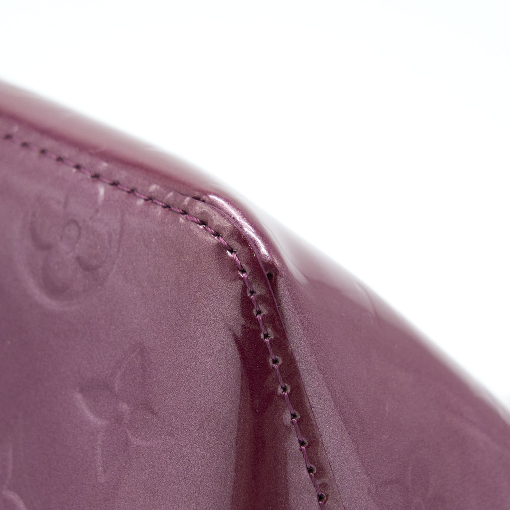 LOUIS VUITTON BELLEVUE PM MONOGRAM VERNIS VIOLETTE GHW