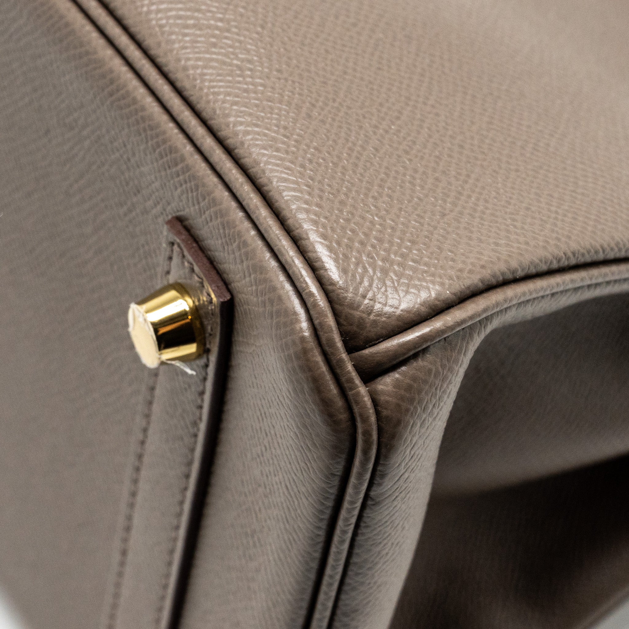 HERMES BIRKIN 30 EPSOM GRIS ETAIN GHW