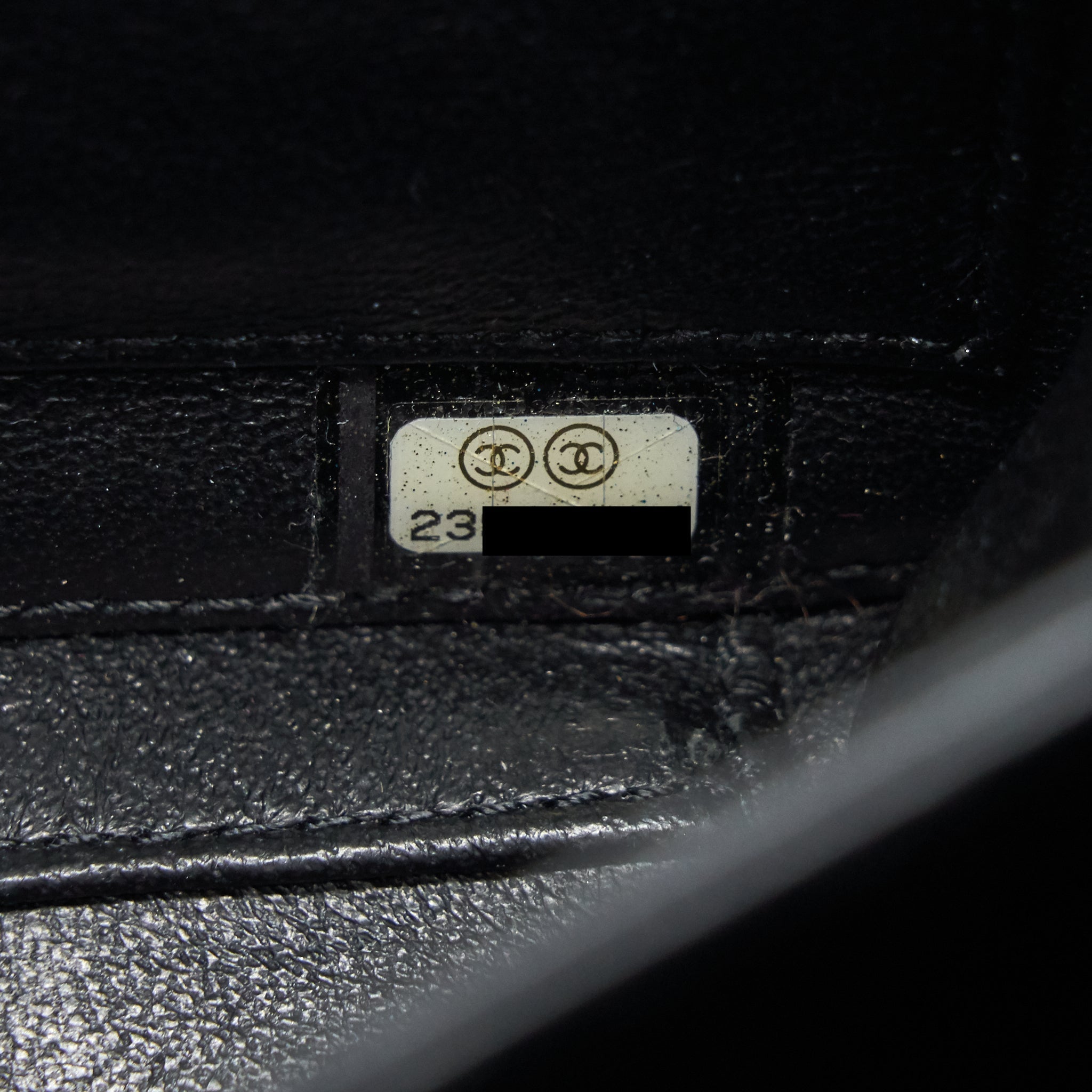 CHANEL VANITY CASE IN SMALL NAVY