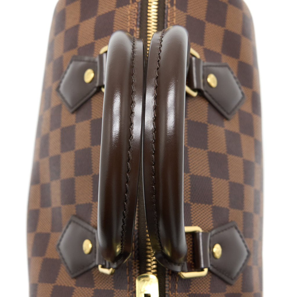 LOUIS VUITTON SPEEDY BANDOULIERE 25 DAMIER EBENE CANVAS GHW