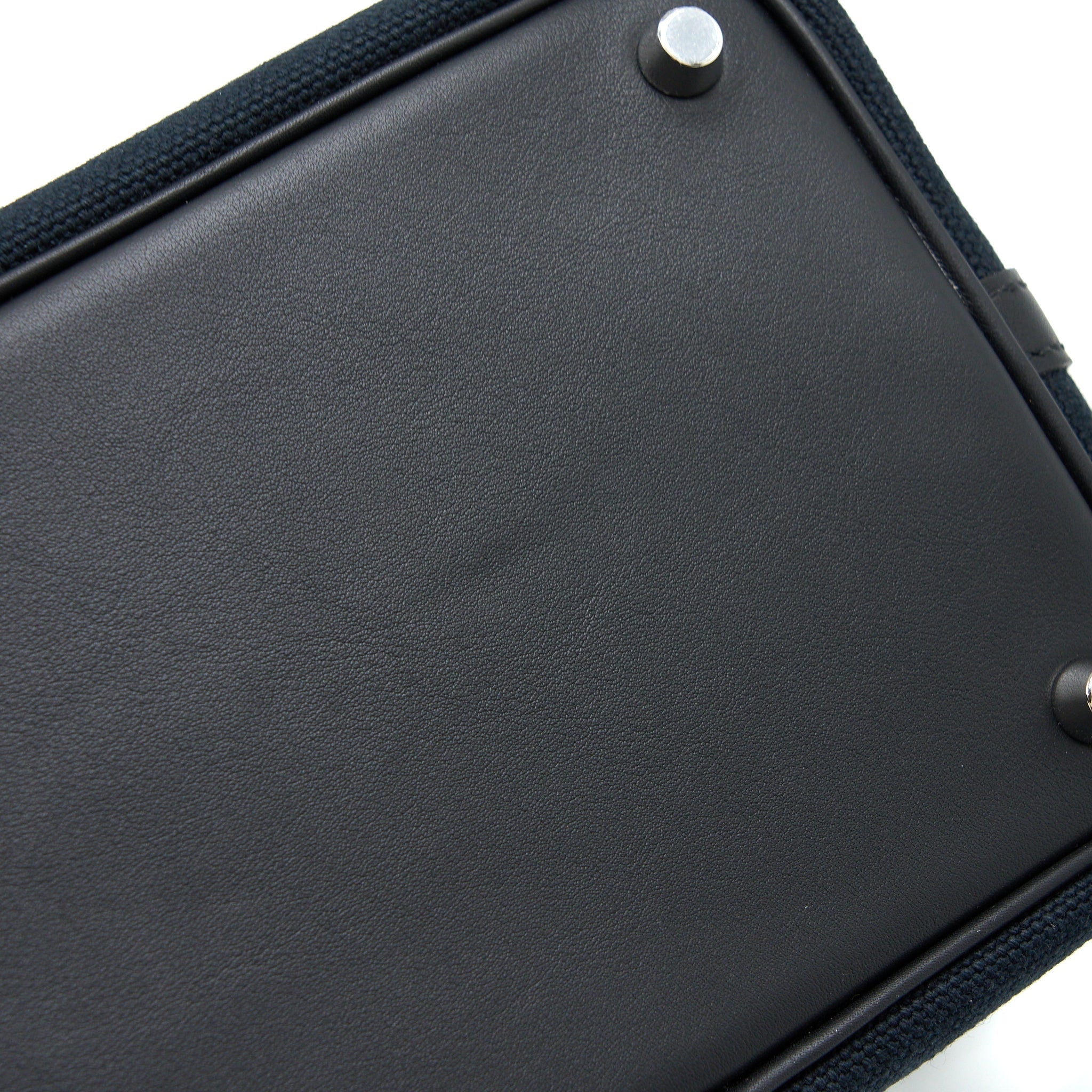 HERMES PICOTIN CARGO 18 LOCK BAG SWIFT/TOILE CANVAS BLACK SHW
