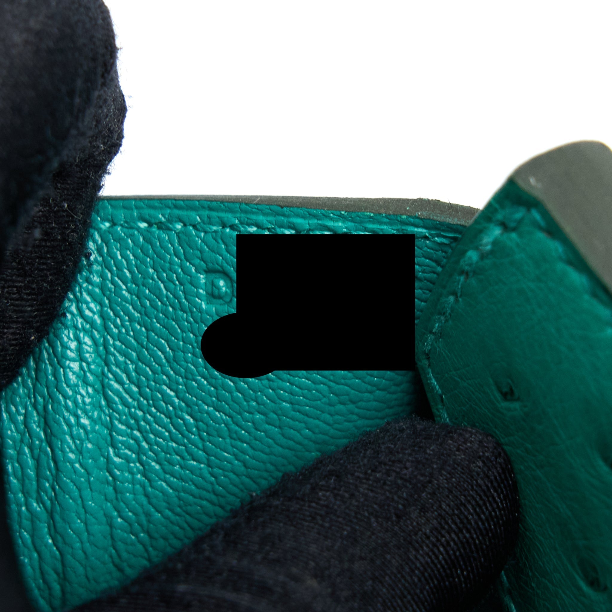 HERMES BIRKIN 30 OSTRICH U1 VERT VERONE GHW
