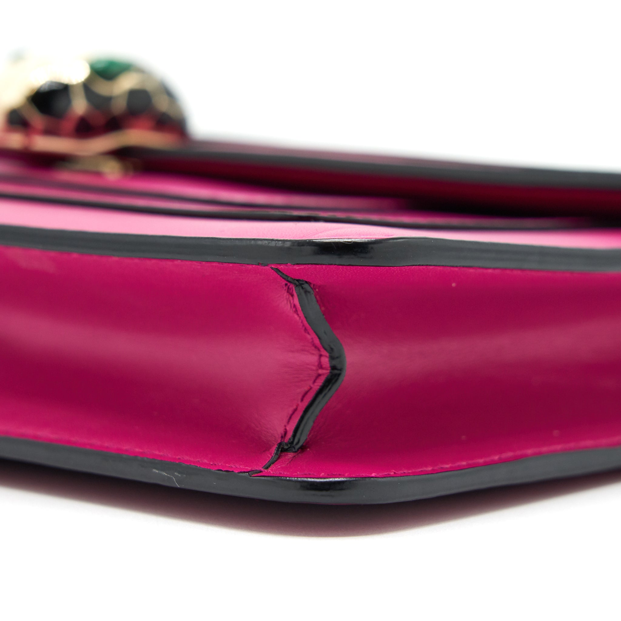 BVLGARI SLING PINK SPINEL FEMALE CROSSBODY BAG