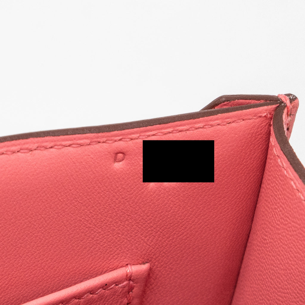 HERMES MINI VERROU CHEVRE MYSORE ROSE ETE MULTICOLOR STRAP SHW