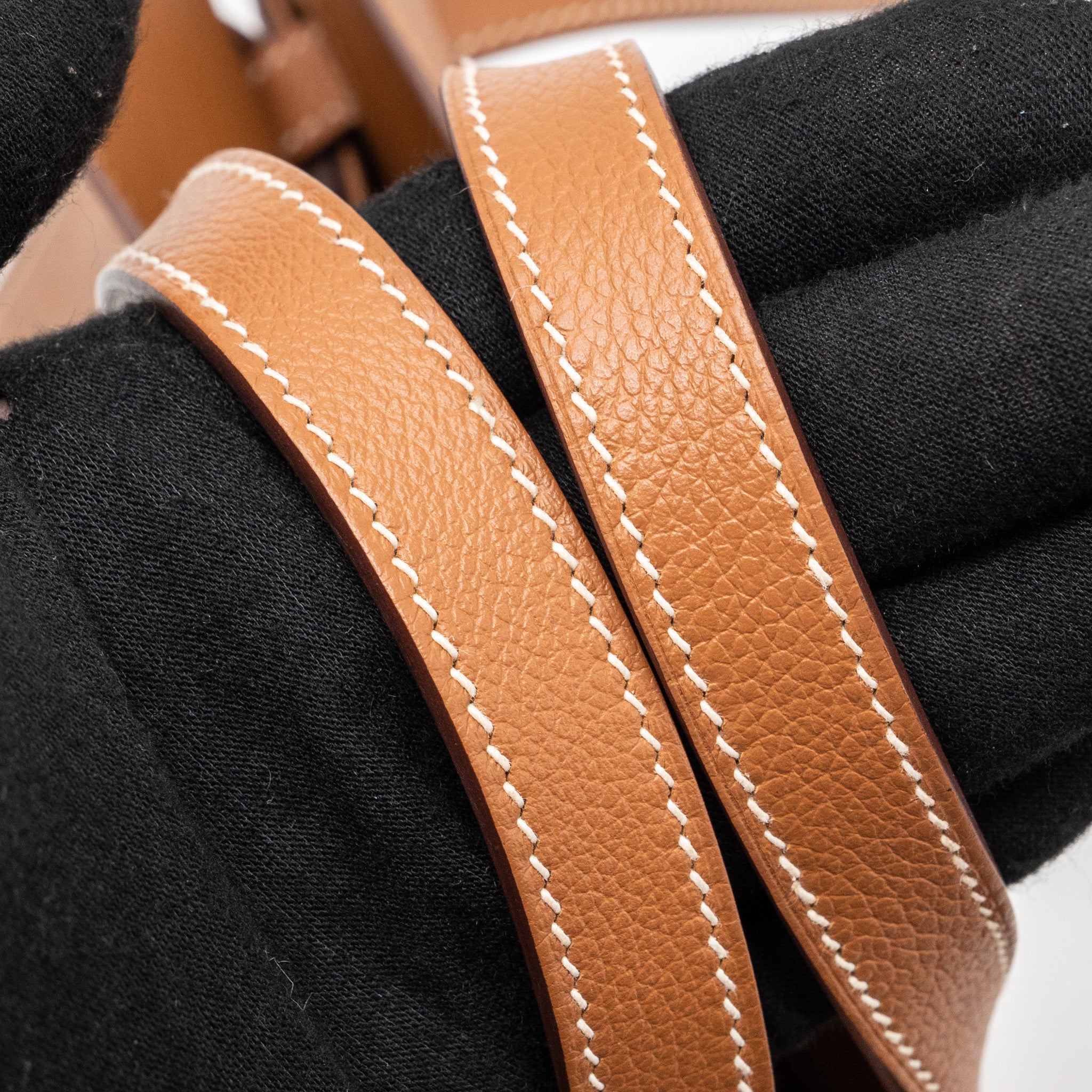 HERMES HALZAN 25 EVERCOLOR GOLD GHW