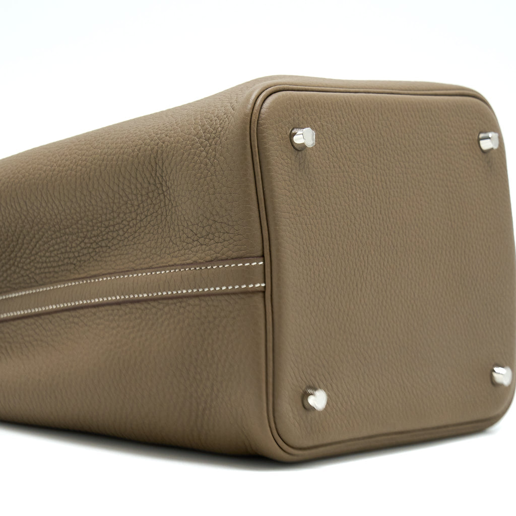 HERMES PICOTIN LOCK BAG 22 CLEMENCE ETOUPE SHW