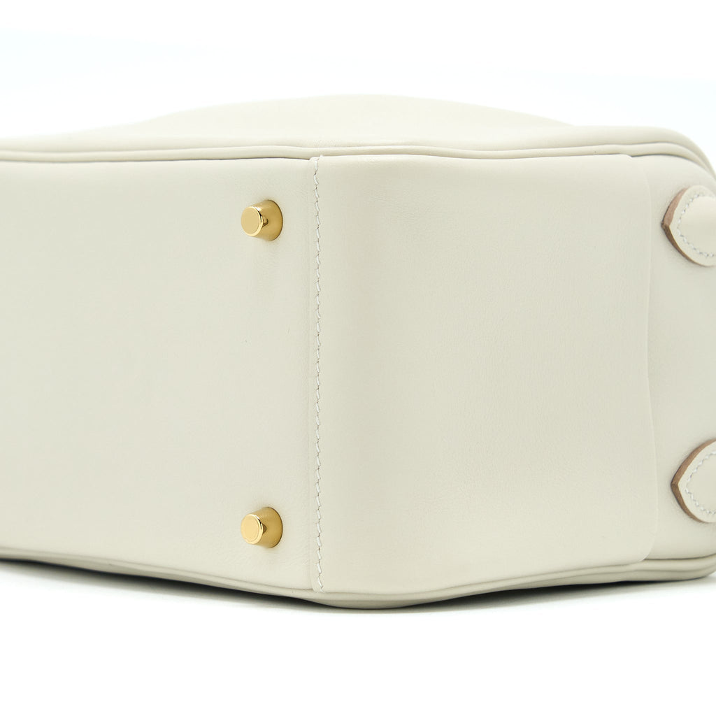 HERMES MINI LINDY SWIFT GRIS PERLE GHW