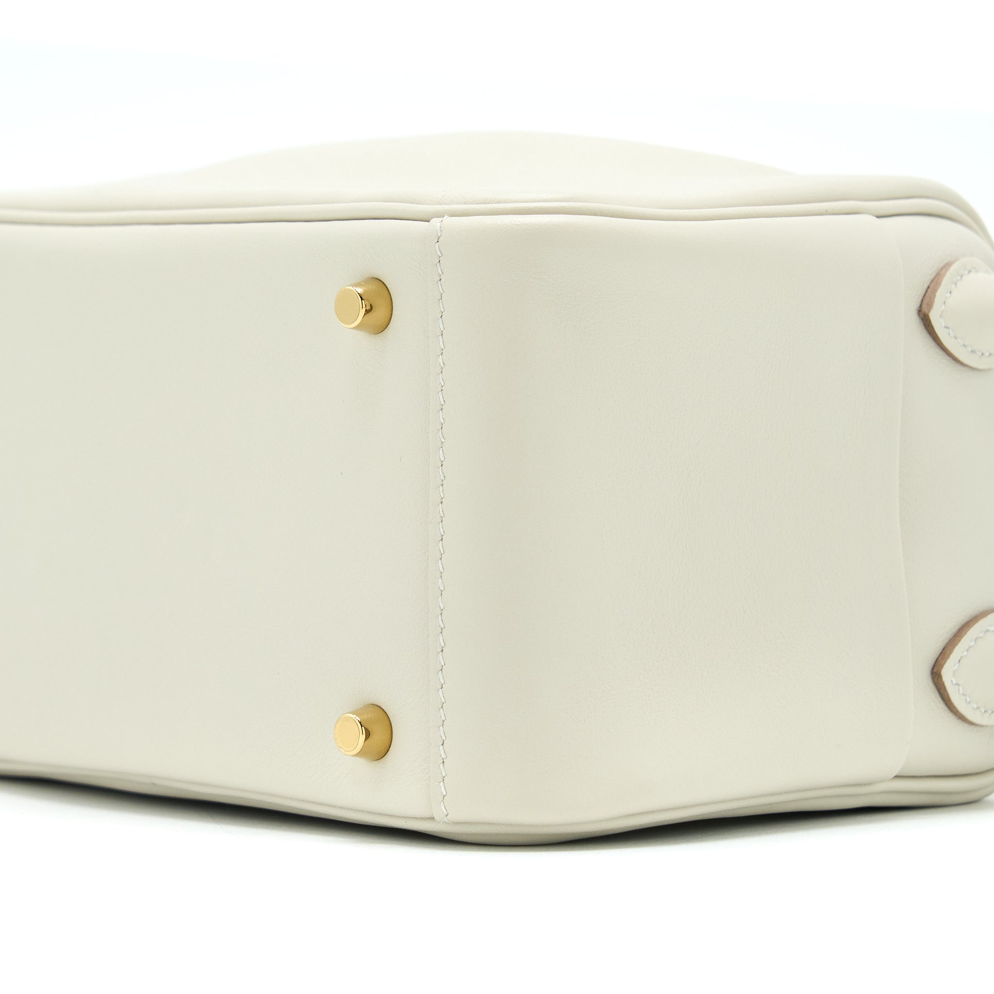 HERMES MINI LINDY SWIFT GRIS PERLE GHW