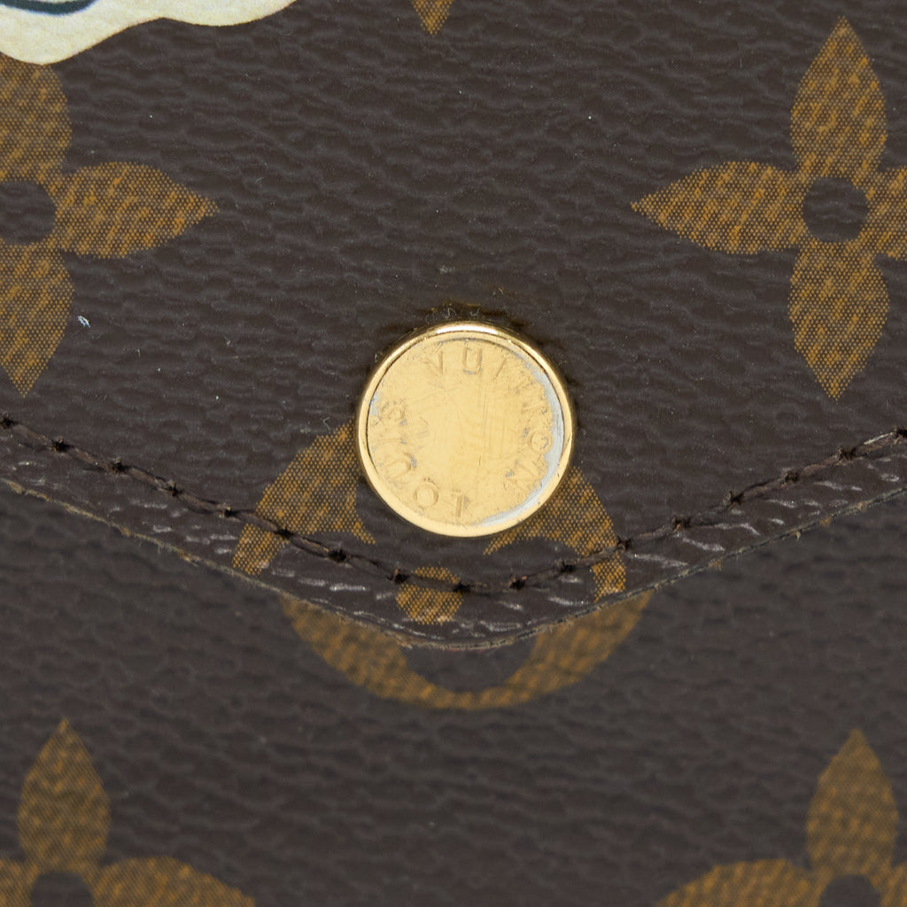 LOUIS VUITTON FELICIE POCHETTE LIMITED EDITION MONOGRAM CANVAS GHW