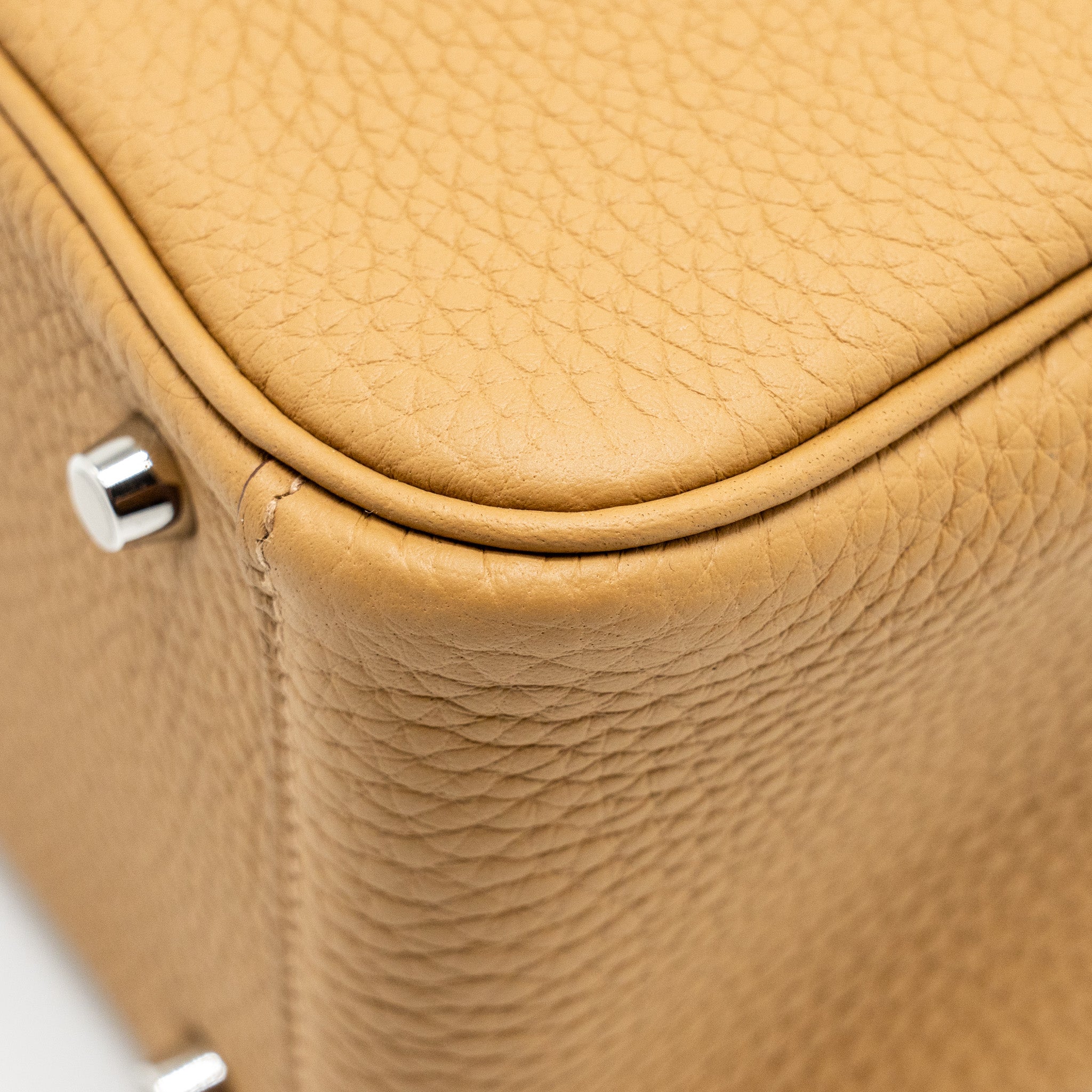 HERMES MINI LINDY CLEMENCE BISCUIT SHW