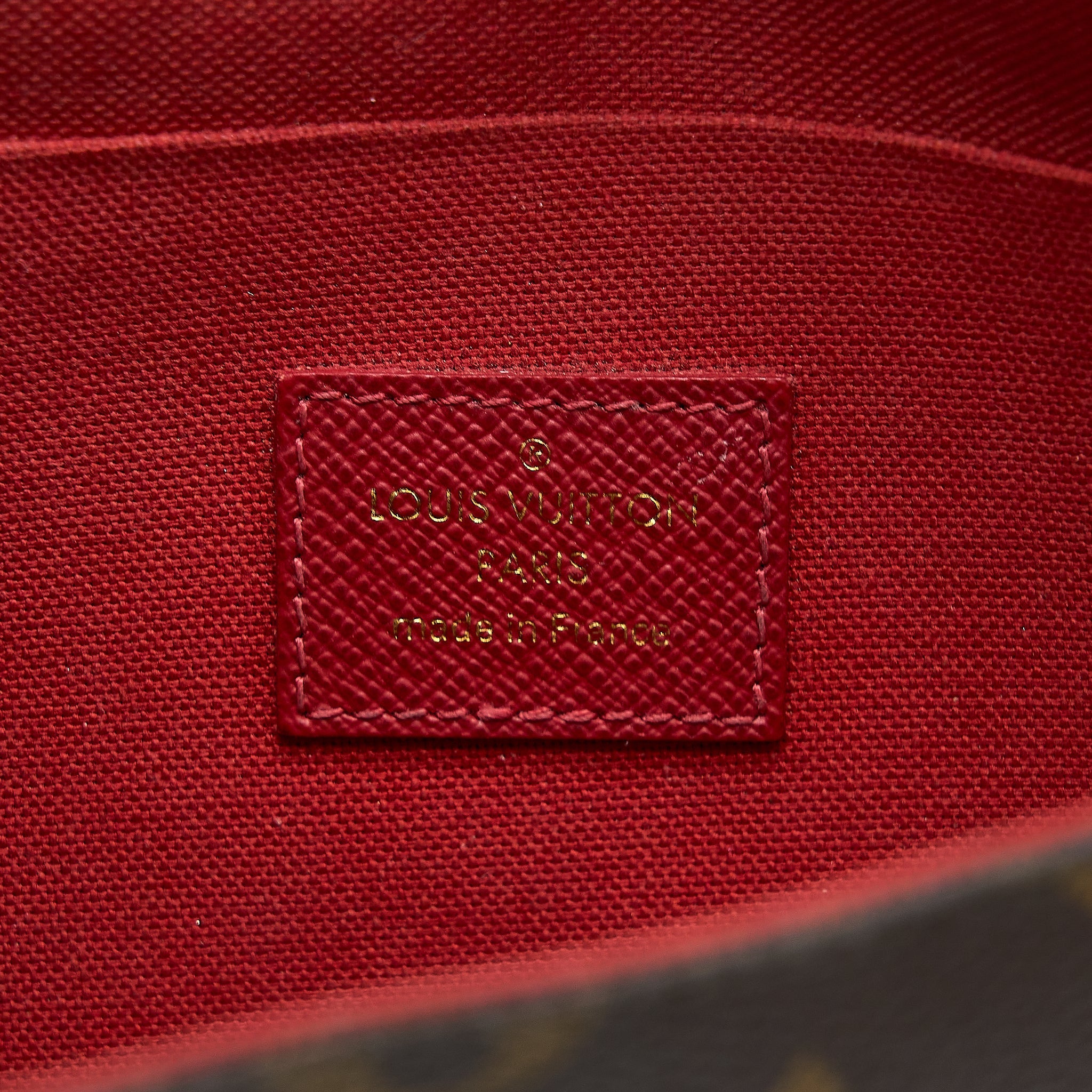 LOUIS VUITTON FELICIE POCHETTE LIMITED EDITION MONOGRAM CANVAS GHW