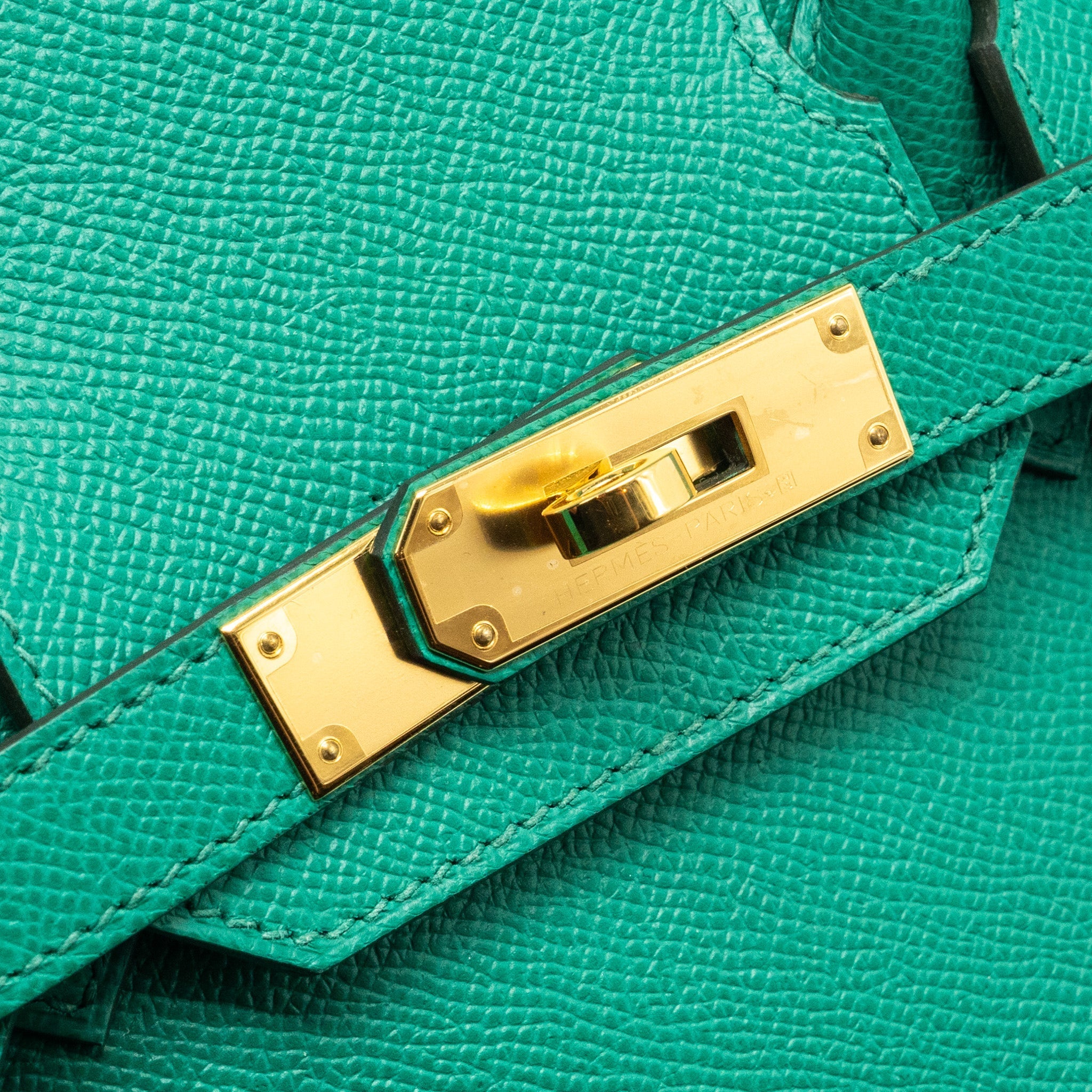 HERMES BIRKIN 30 EPSOM VERT JADE GHW