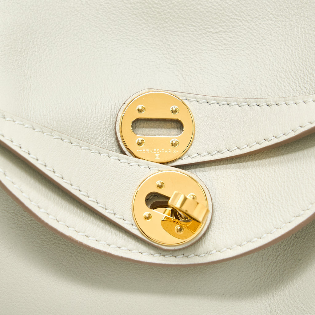 HERMES MINI LINDY SWIFT GRIS PERLE GHW