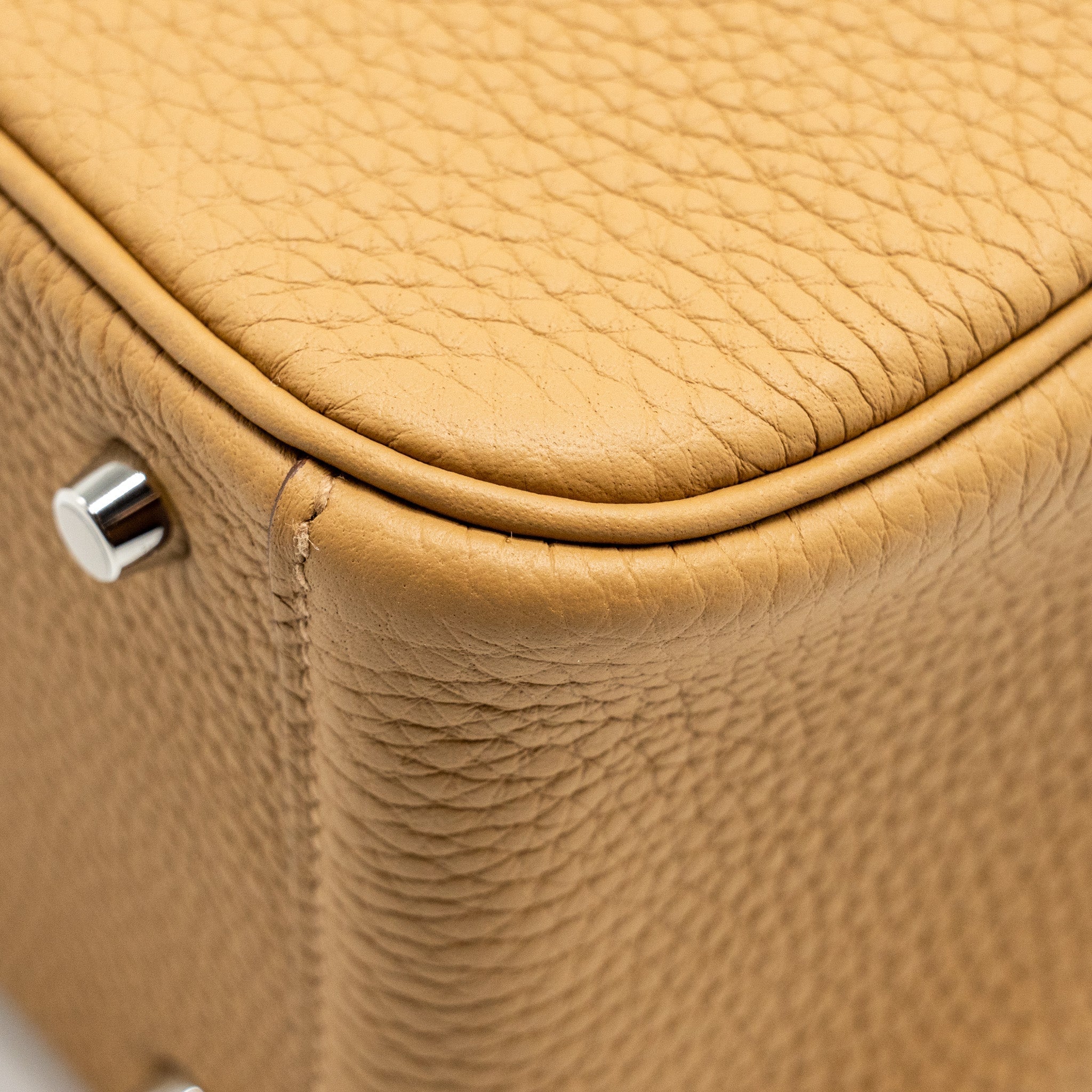 HERMES MINI LINDY CLEMENCE BISCUIT SHW