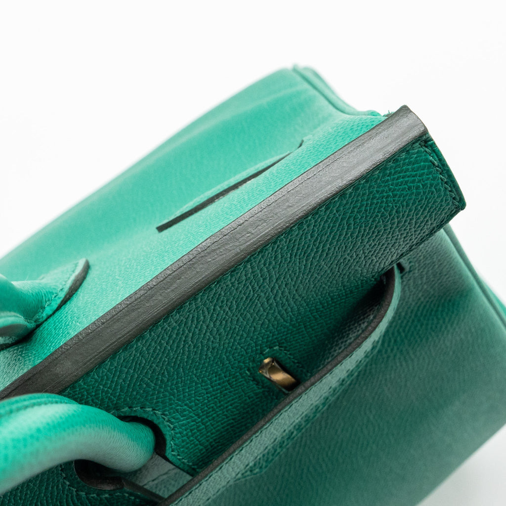 HERMES BIRKIN 30 EPSOM VERT JADE GHW