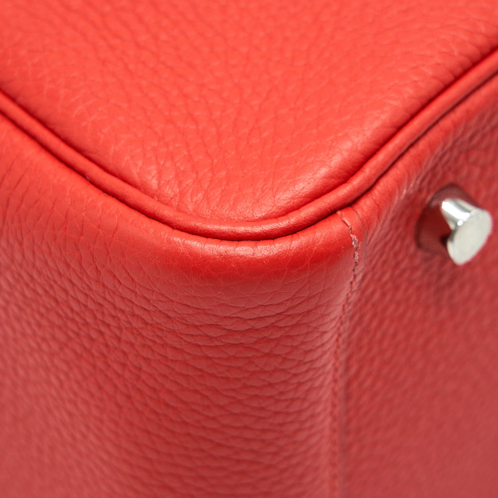 HERMES LINDY 30 ROUGE TOMATE SHW