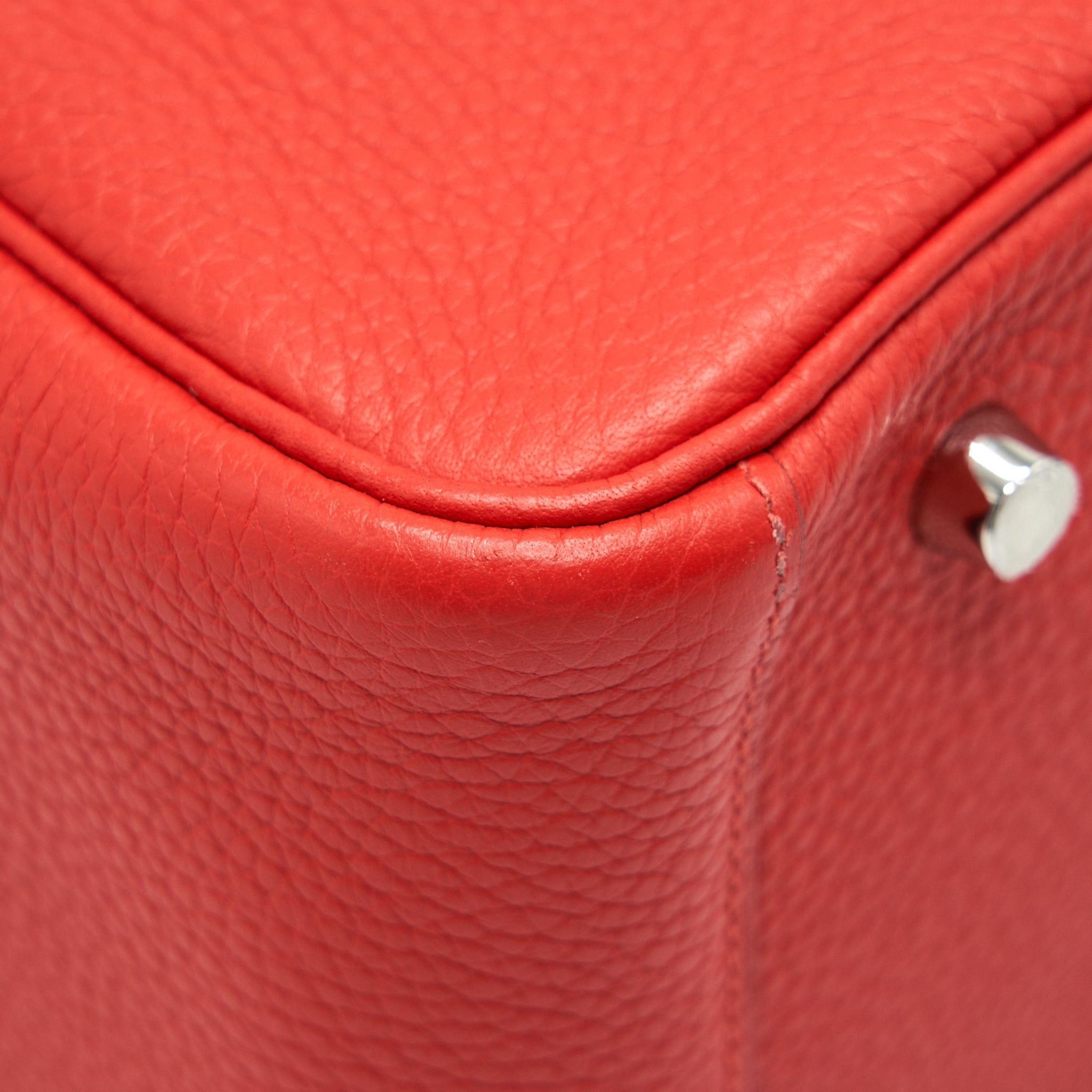 HERMES LINDY 30 ROUGE TOMATE SHW
