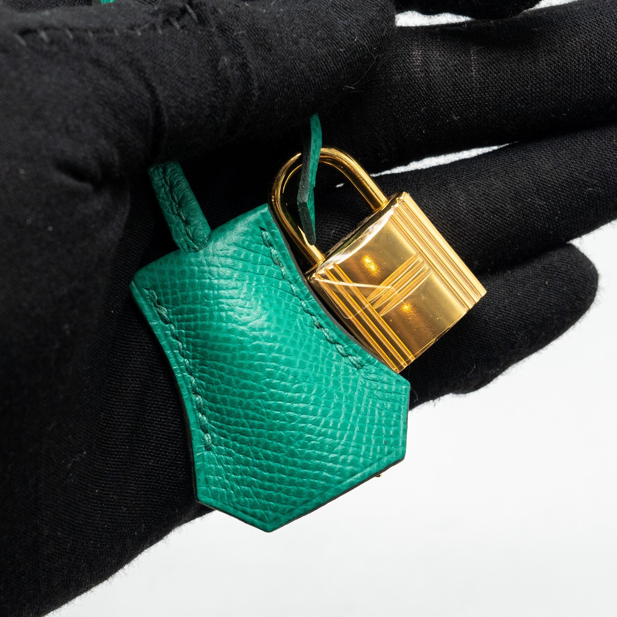 HERMES BIRKIN 30 EPSOM VERT JADE GHW