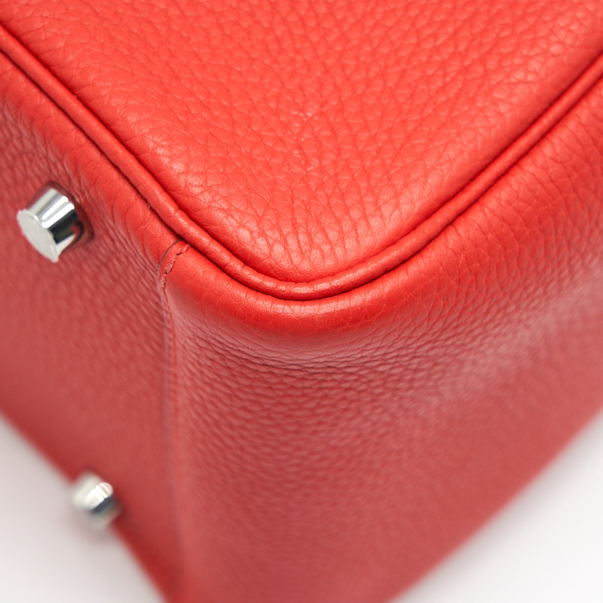 HERMES LINDY 30 ROUGE TOMATE SHW