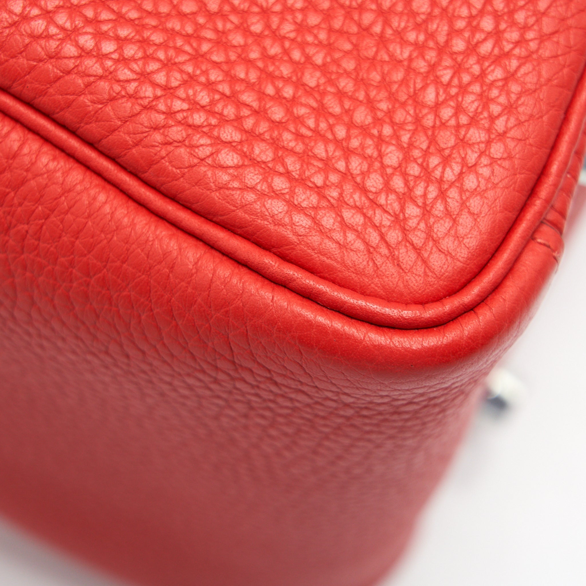 HERMES LINDY 30 ROUGE TOMATE SHW