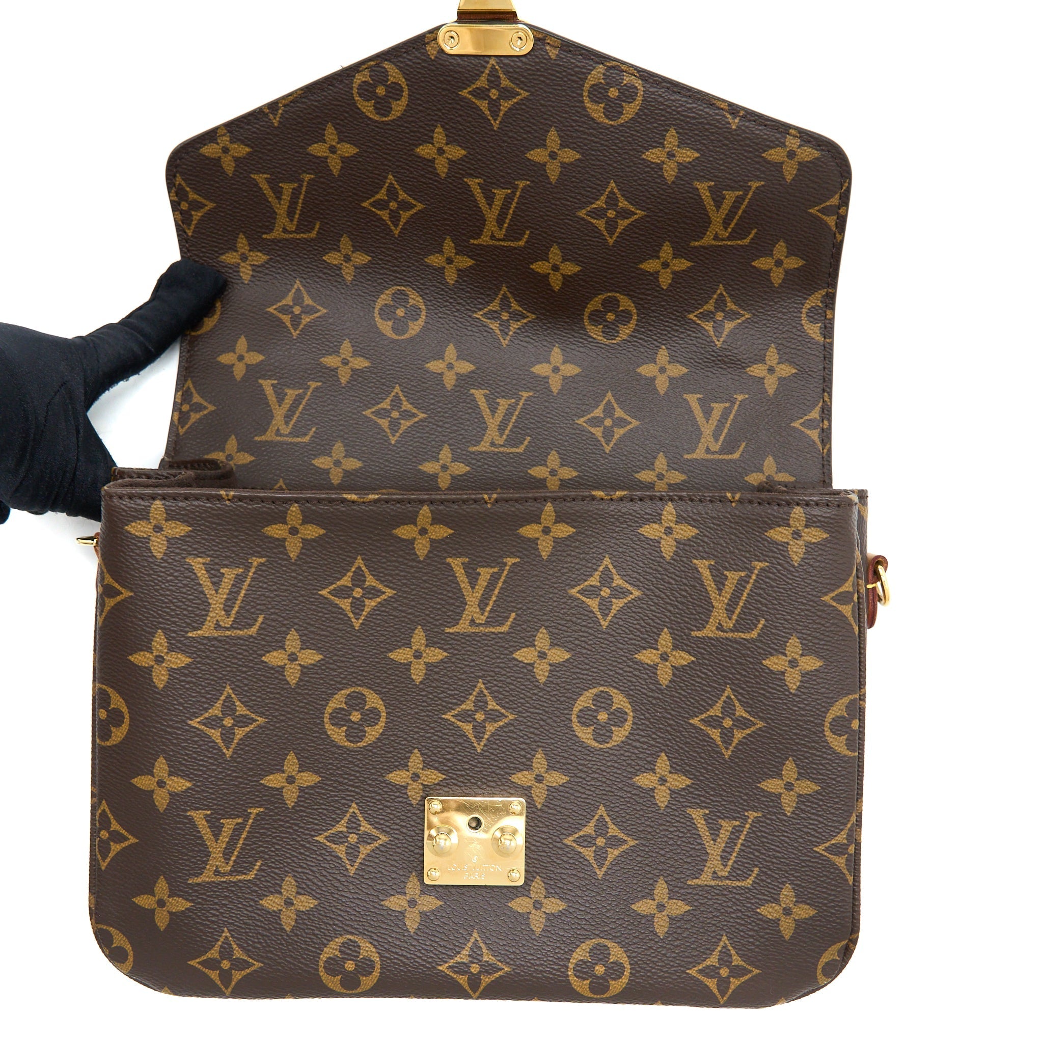 LOUIS VUITTON POCHETTE MÉTIS MONOGRAM CANVAS GHW