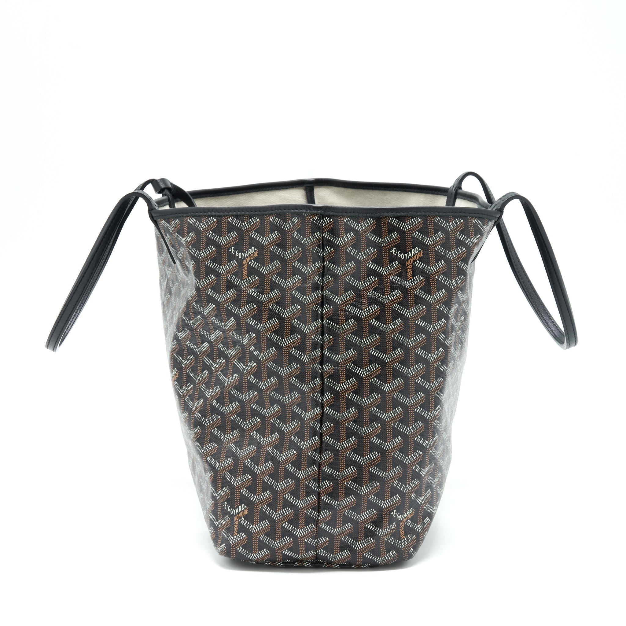 GOYARD SAINT LOUIS TOTE PM BLACK/MULTICOLOUR