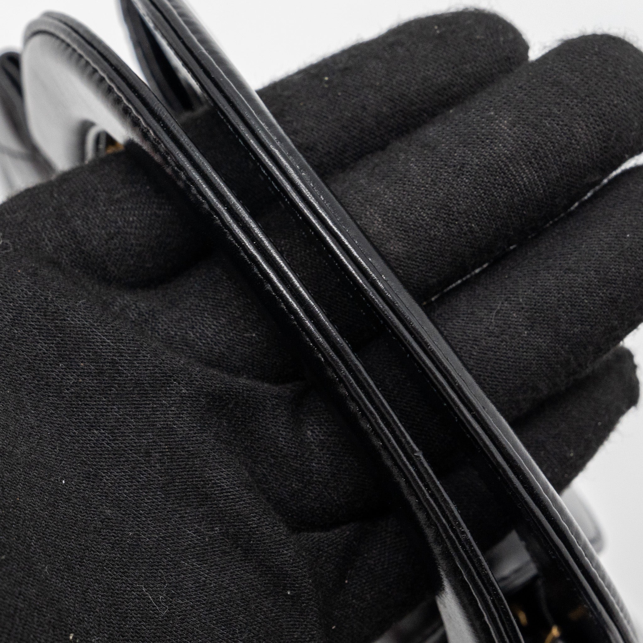 CHANEL 23K MINI SHOPPING TOTE CALFSKIN BLACK GHW(MICROCHIP)