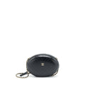 CHANEL LA PAUSA EVENING BAG CHEVRON CALFSKIN BLACK LGHW
