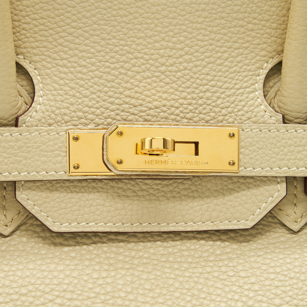 BIRKIN 35 PARCHEMIN IN GHW